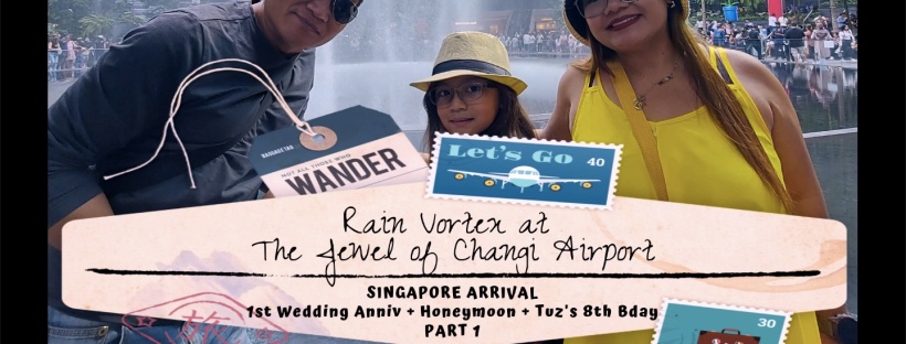 Rain Vortex at The Jewel in Changi Airport